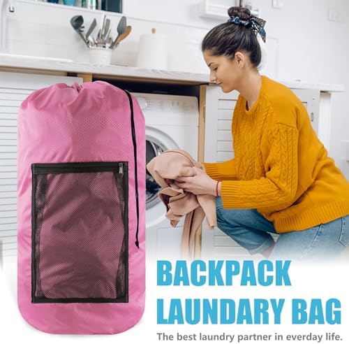 Olosar Laundry Bag Backpack, Extra Large Travel Laundry Bag - Image 3