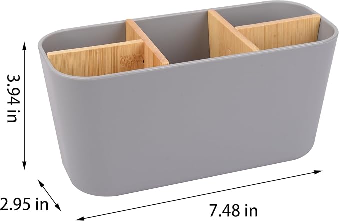 Toothbrush Holders Electric Tooth Brush and Toothpaste Organizer, 5 Slots - Image 6