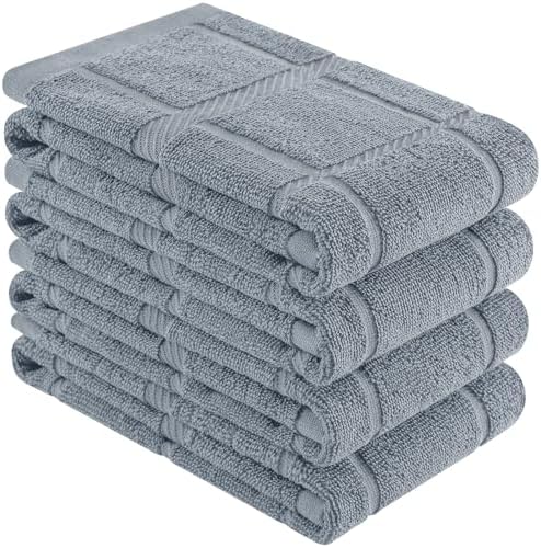 Homaxy 100% Cotton Kitchen Towels 18"x28", 4 Pack Dish Towels by Homaxy