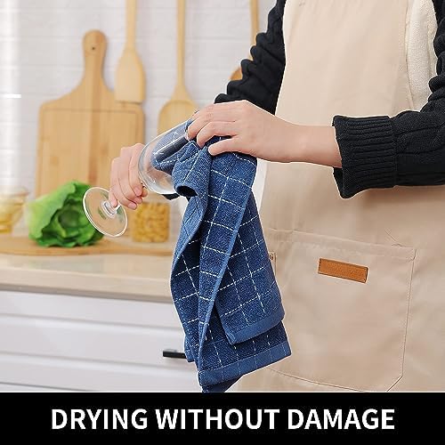 Homaxy 100% Cotton Terry Kitchen Towels, 2 Pack - Image 4
