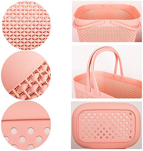 Plastic Portable Shower Caddy Basket, Storage Organizer - Image 3