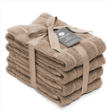 100% Cotton Terry Dish Towels, 4 Pack Plain, 16 x26 Inches, Super Soft and by Ecotribe