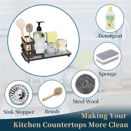 Consumest Sponge Holder for Kitchen Sink - Image 7