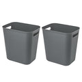 UUJOLY Plastic Small Trash Can Wastebasket, Garbage Container Basket by UUJOLY