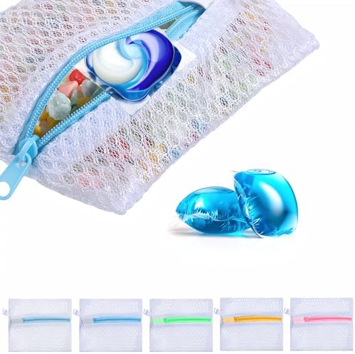 10Pcs Laundry Pod Anti-Sticking Bag, Small Mesh Laundry Bags by Unknown
