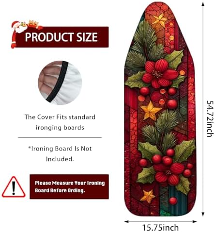 Nuxovilar Winter Poinsettia Border Peel Stick PVC 3.94x16.4Ft - Image 3