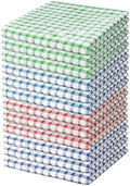 Nialnant 12 Pack Kitchen Dish Cloths, 100% Cotton Kitchen Towels by Nialnant