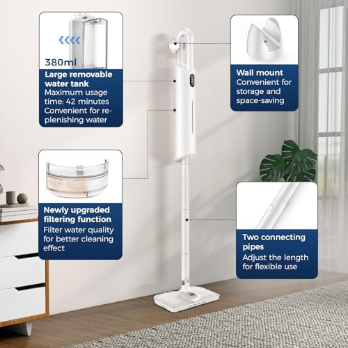 Mxnsewr Steam Mop 13-in-1Detachable Handheld Steam Cleaner - Image 5