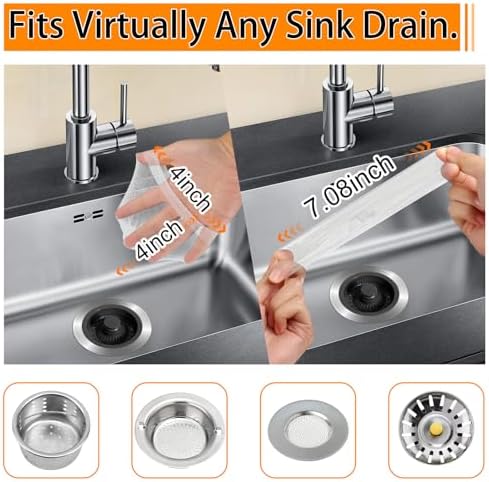 400 Pack Disposable Drain Covers - Image 3