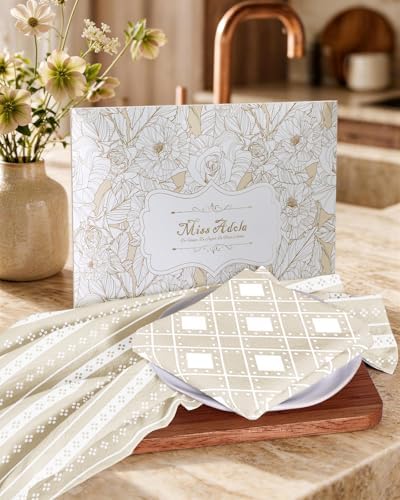 Miss Adola 2 Pack 150GSM Flour Sack Kitchen Towels - Image 6