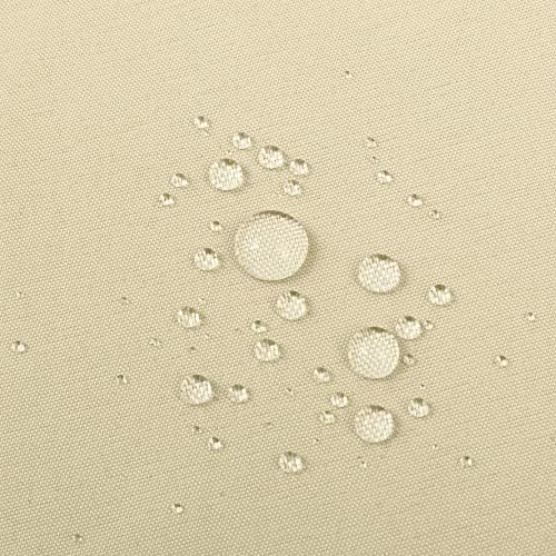 ALYVIA SPRING Stall Waterproof Fabric Shower Curtain or Liner Cream - Image 5