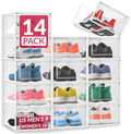 Reli. Shoe Boxes | Clear Shoe Storage Boxes, Stackable & Compact by Reli