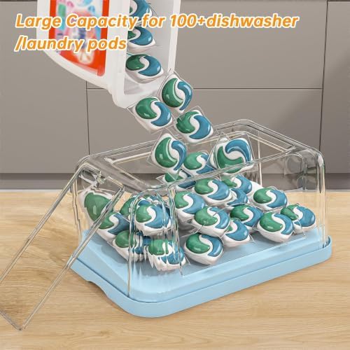 2-in-1 Trash Bag Holder Laundry & Dishwasher Pods Container, Garbage Bag - Image 3