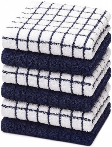 Bumble Dish Cloths, 100% Cotton Kitchen Towels by BumbleTowels
