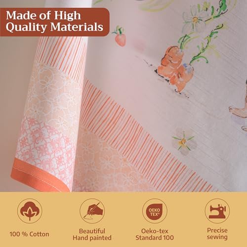Maison d' Hermine Kitchen Towels Set of 3 Reusable 100% Cotton 27.50" x 20" - Image 3