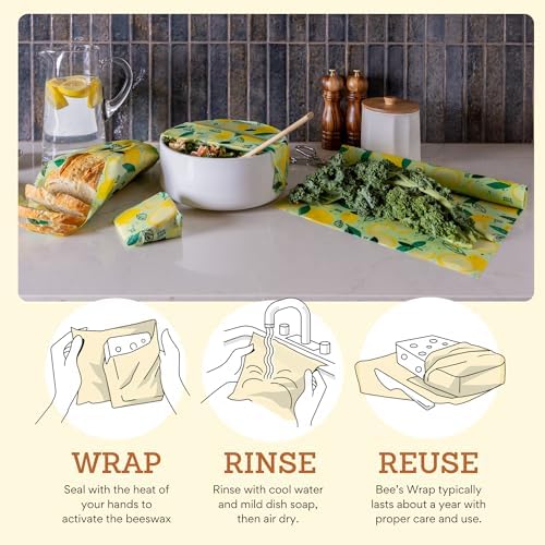 Bee's Wrap Beeswax Wrap Roll, 14 x 52 in - Image 4