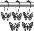 Decorative Shower Curtain Hooks, Rustproof Shower Curtain Hanger Clips by Unknown