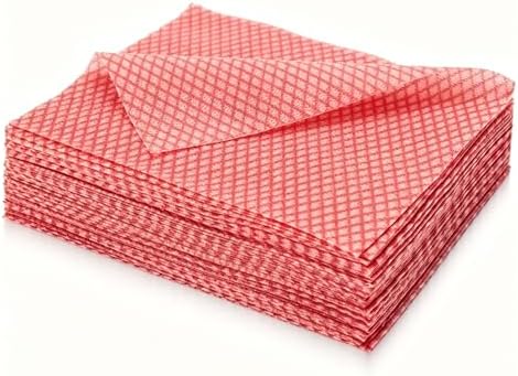 60Pack Disposable Dish Cloths for Kitchen, 13.8x15.7 Cleaning Wipes by Unknown