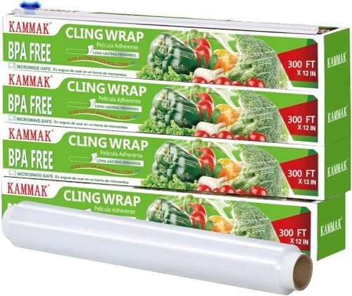 KAMMAK Plastic Wrap with Slide Cutter by KAMMAK