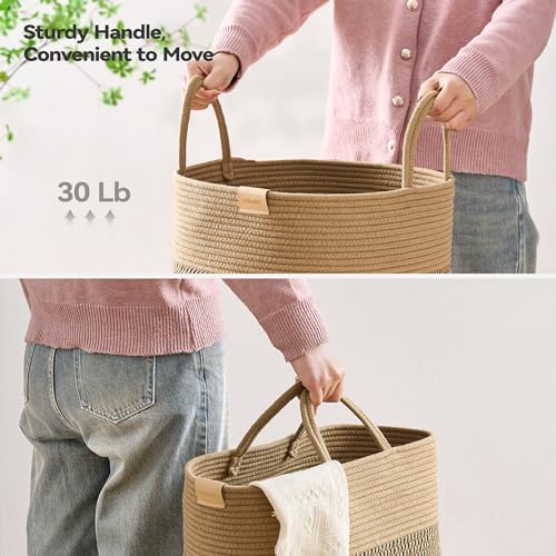 Nunsino Laundry Hamper 62L, Large Laundry Basket - Image 4