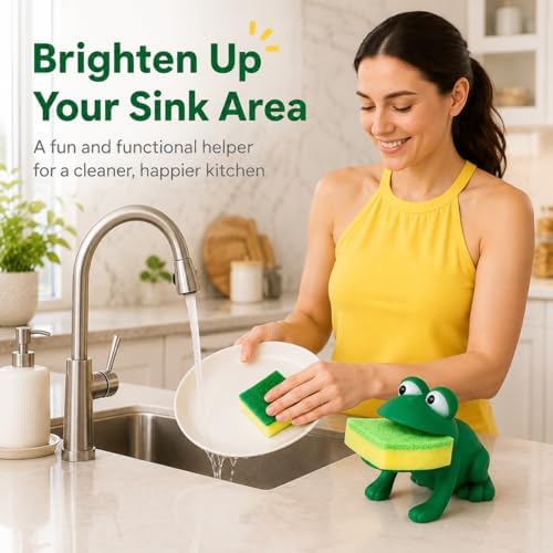 Dependable Industries inc. Essentials Frog Sponge Holder - Image 3