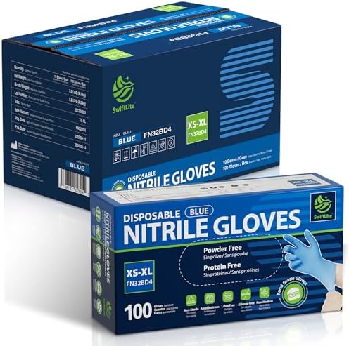 SWIFTLITE Food Safe Disposable Gloves Latex Free by SWIFTLITE