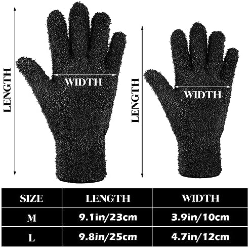 Patelai 3 Pairs Microfiber Dusting Gloves - Image 3