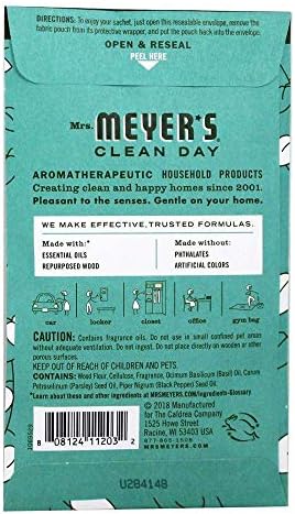 Mrs. Meyer's - Clean Day Essential Oils Scent Sachet Basil - 1 Sachet - Image 2