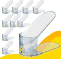 Shoe Slots Organizer, Adjustable 10 Pack Shoe Stacker by WMBOOX