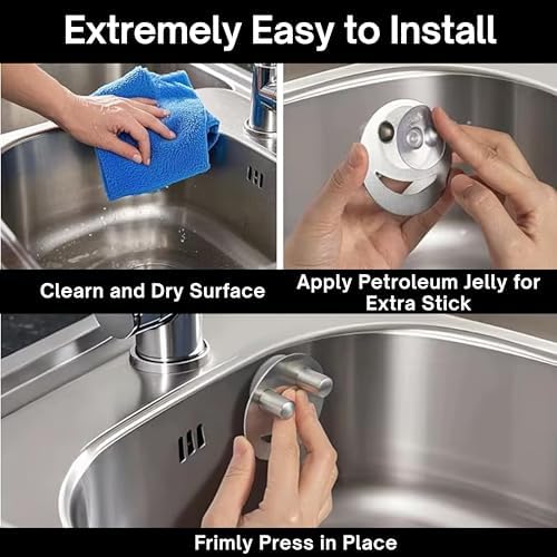 Scrub Daddy Caddy Organizer for Kitchen Sink & Bathroom – Scrub Mommy & Sponge - Image 3