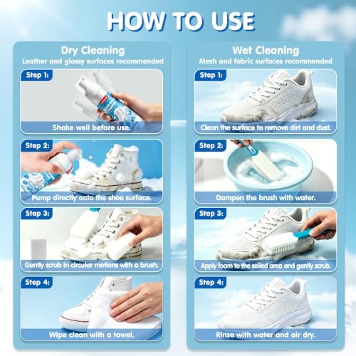 Shoe Cleaner 8.12 oz – Sneaker Cleaner Foam - Image 6