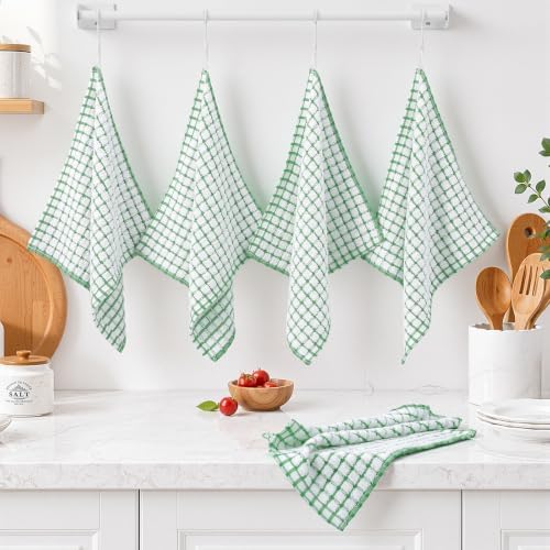 Homaxy 8 Pack Terry Kitchen Dish Cloths - Image 6
