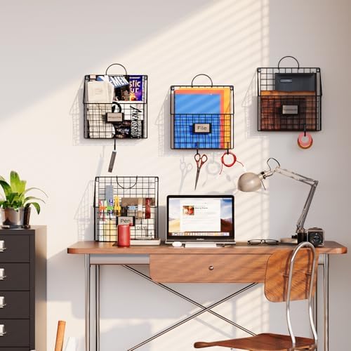 4 Packs Hanging Wall File Organizer - Image 5