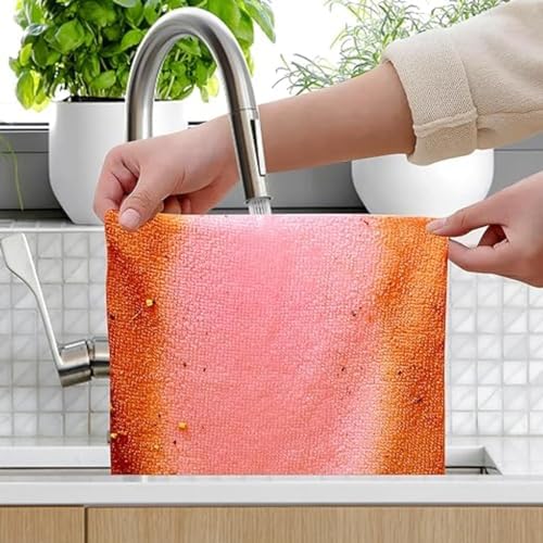 Microfiber Cleaning Cloths, Reusable Cleaning Towels in Box, Microfiber Lint - Image 4