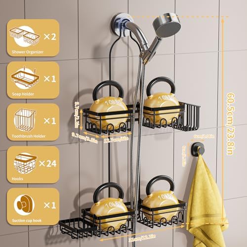 DAOYA Shower Caddy Hanging - Image 3