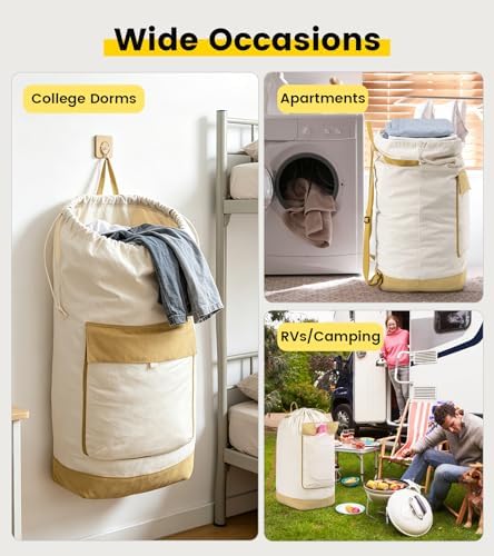 Vorspack Canvas Laundry Backpack - Image 6