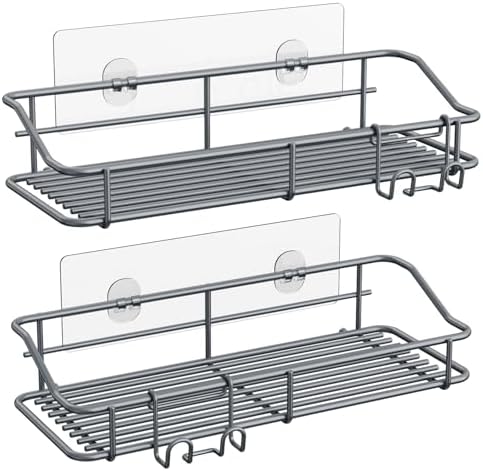 Nieifi Shower Caddy Adhesive, Shower Shelves, Shampoo Holder by Nieifi