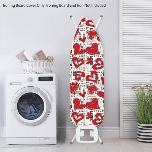 Love Heart Vintage Ironing Board Covers - Image 3