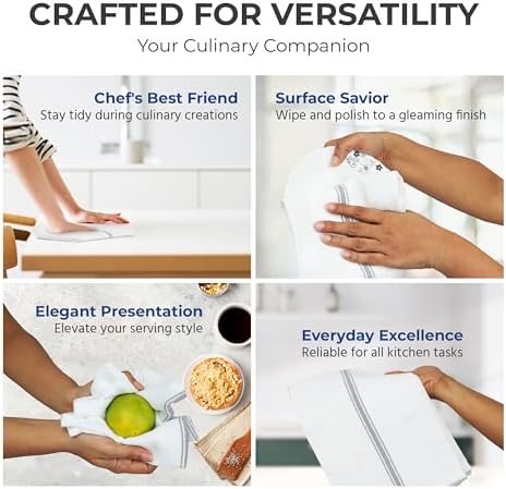 THREAD SPREAD Premium Kitchen Towels Set - Image 5