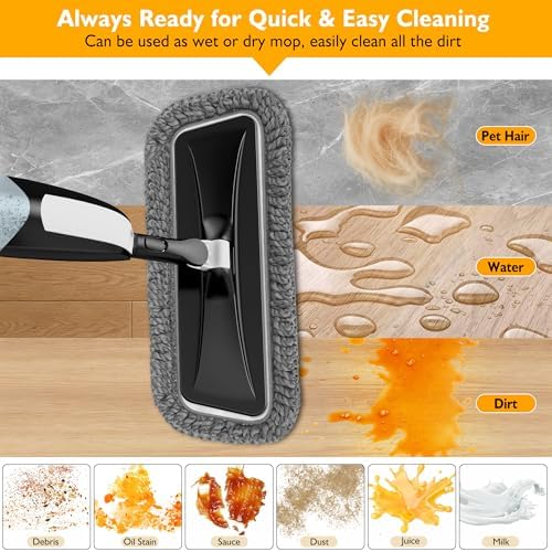 Spray Mop for Floor Cleaning: Microfiber Wet Dry Mops - Image 2