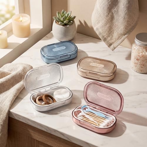 Kigley 4 Pcs Travel Swab Container - Image 7
