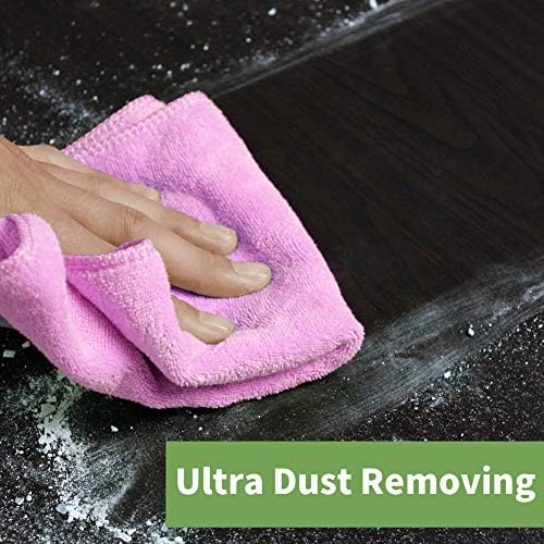 Microfiber Cleaning Cloths, Lint Free Reusable Towels - Image 2