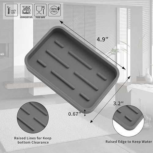 MicoYang Silicone Kitchen Sink Organizer Tray - Image 2