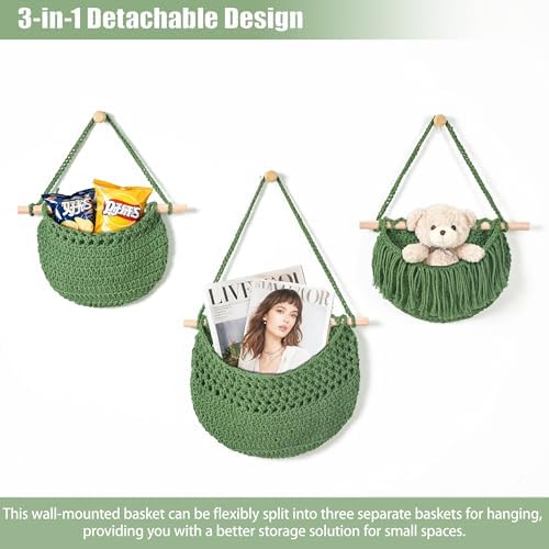Halidali 3 Tier Hanging Fruit Baskets - Image 5