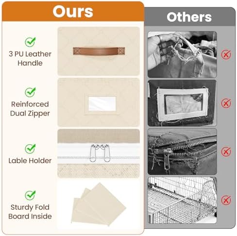 Budding Joy 80L 2 Pack Adjustable Under Bed Storage - Image 4