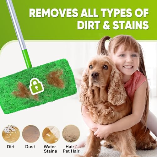 6-Pack Reusable Microfiber Mop Pads Compatible - Image 6