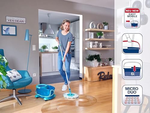 Leifheit Clean Twist Spin Mop and Bucket Set - Image 2