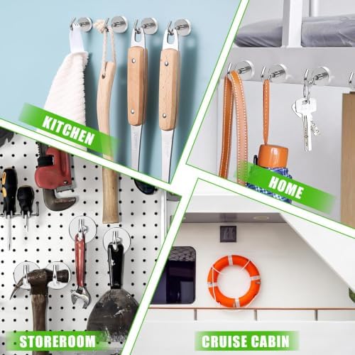 MIKEDE Magnetic Hooks 170Lbs Heavy Duty Magnets - Image 4