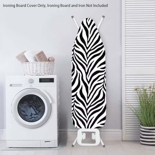 Zebra Stripes Ironing Board Covers Elastic Edge Dustproof Ironing Board Cover - Image 3