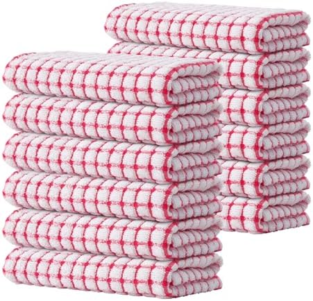Kitinjoy Cotton 12 Pack Terry Kitchen Towels by Kitinjoy